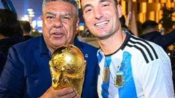 La respuesta de Chiqui Tapia sobre la continuidad de Scaloni: "Estaba pensando en..."