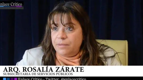 Madre de Máximo Thomsen, Rosalía Zárate