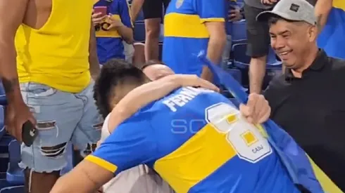 VIDEO | El conmovedor gesto de Pol Fernández con un hincha de Boca