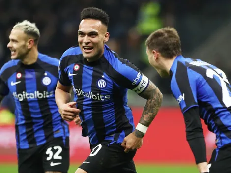 VIDEO | Lautaro metió un cabezazo brutal para que Inter se adelante en el derbi ante Milan