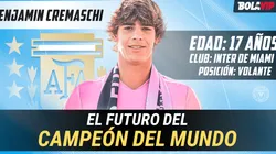 Nació en EE.UU. y lo comparan con De Paul: Benjamín Cremaschi, el pibe que podría jugar para Argentina