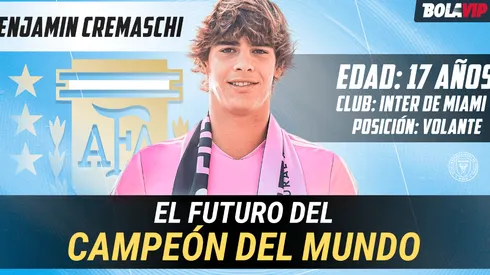 Nació en EE.UU. y lo comparan con De Paul: Benjamín Cremaschi, el pibe que podría jugar para Argentina