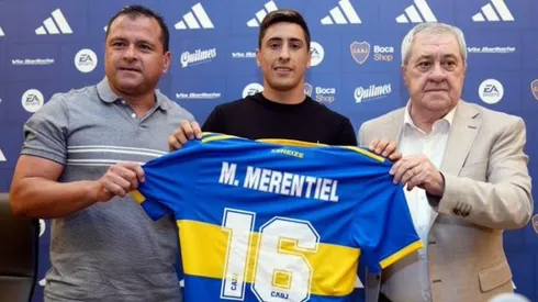 ¿Juega Merentiel en Boca?