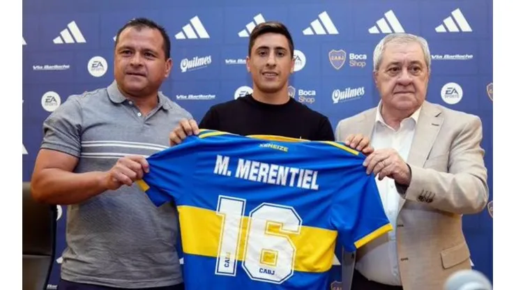 ¿Juega Merentiel en Boca?