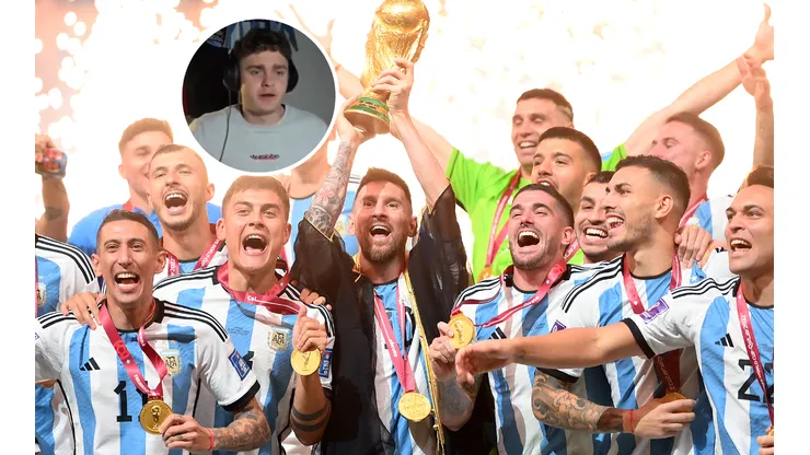 "Argentina es la peor selección que ha ganado un Mundial": el video de un tiktoker español que generó polémica
