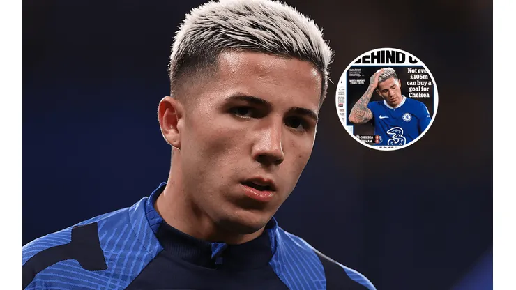 Feroz crítica de medios ingleses a Chelsea en el debut de Enzo Fernández: "105 millones de libras"