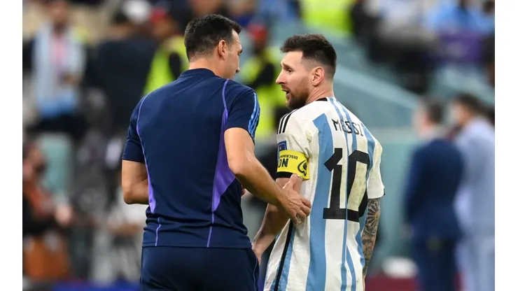 Messi confesó una charla inédita que tuvo con Scaloni sobre su continuidad en la Selección