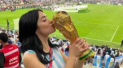 Argentinos Juniors le dedicó un tuit a Lali Espósito: "Ella"
