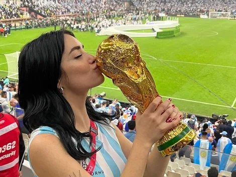 Argentinos Juniors le dedicó un tuit a Lali Espósito: "Ella"