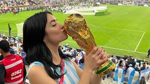 Argentinos Juniors le dedicó un tuit a Lali Espósito: "Ella"