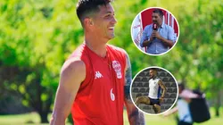 "Benedetto por...": la frase del Presidente de Huracán que llamó la atención en Boca sobre la situación de Merolla