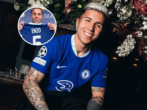 VIDEO | Enzo Fernández intentó hablar en inglés y se hizo viral en su llegada al Chelsea