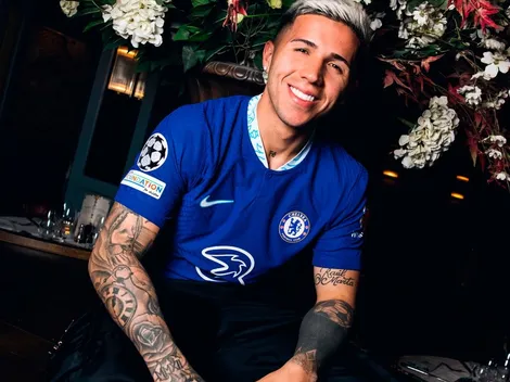 Sorprendió a todos: el primer posteo de Enzo Fernández tras llegar a Chelsea