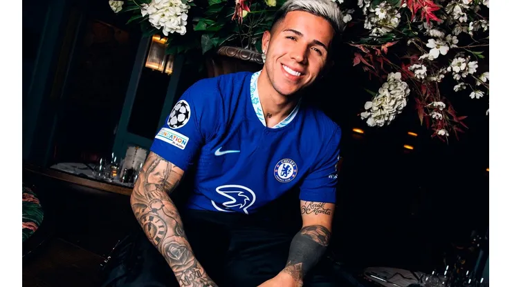 Sorprendió a todos: el primer posteo de Enzo Fernández tras llegar a Chelsea
