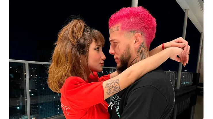 Alex Caniggia y Melody Luz esperan la llegada de su bebé.