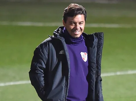 Reapareció Gallardo en el lugar menos pensado: ¡jugando al pádel con un ex-River!