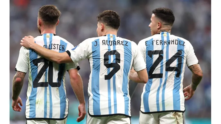 Los tres integrantes del podio.