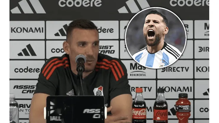 "A Otamendi lo vamos a estar esperando con los brazos abiertos"