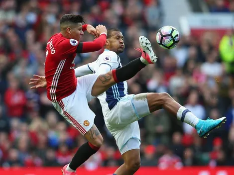 Se volverán a encontrar: el tremendo cruce entre Salomón Rondón y Marcos Rojo que se volvió viral