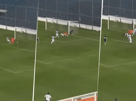 VIDEO | La triple atajada de Leandro Brey en Reserva que volvió locos a todos en Boca