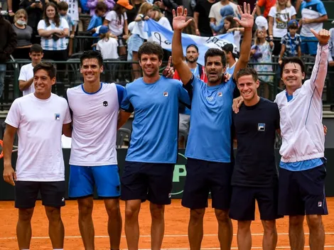 ¿Cuándo y contra quién juega Argentina por la Copa Davis 2023?