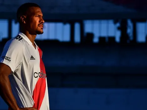 Se confirmó el dorsal que usará Rondón en River y no es el que el venezolano quería