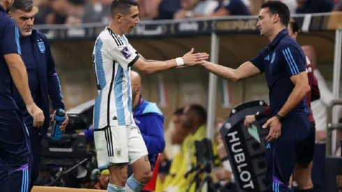 Di María reveló el diálogo que tuvo con Scaloni en plena final ante Francia: "Le pedí que me deje y me sacó"