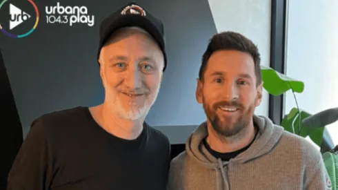 Andy Kusnetzoff y Lionel Messi, mano a mano desde París.