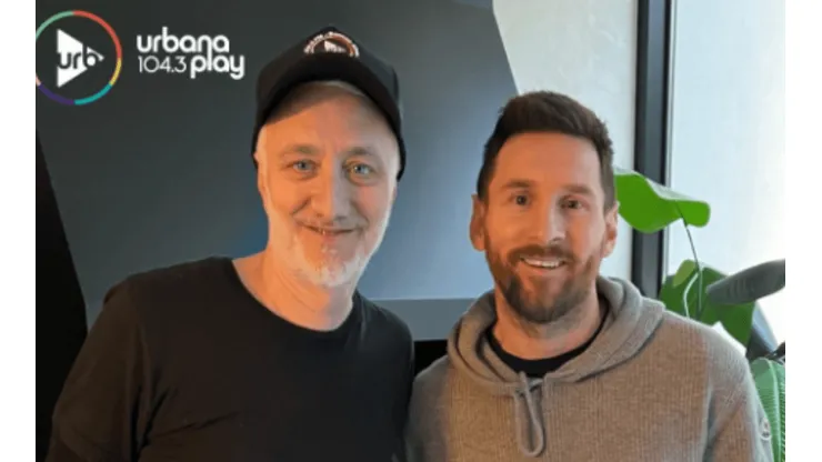 Andy Kusnetzoff y Lionel Messi, mano a mano desde París.