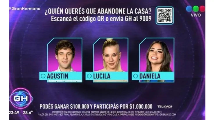 Esta noche, un nuevo participante deja la casa de Gran Hermano.