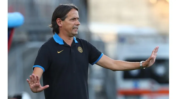 Simone Inzaghi, entrenador de Inter.