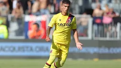 Nicolás Domínguez en acción.