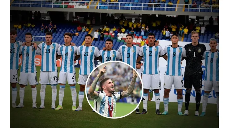 De Paul y un mensaje para Nico Paz.