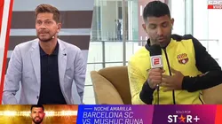 Agüero puso muy incómodo al Pollo Vignolo: "A vos te gusta el amarillo"