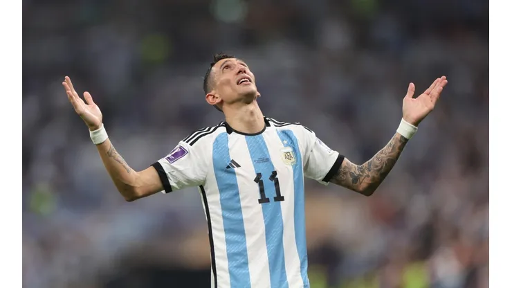 La furiosa descarga de Di María tras ser campeón del Mundo.