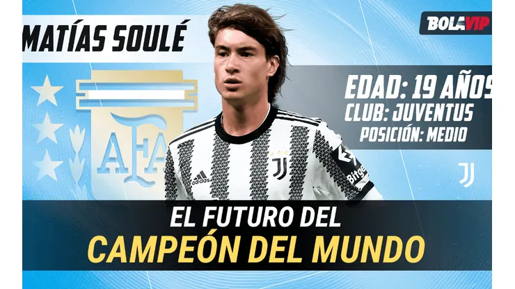 Patria Potestad, Juventus y futuro de Selección: Matías Soulé, otra de las joyas de la cantera argentina