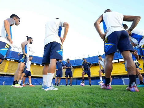 Sorpresa en la práctica de Boca: Ibarra metió mano, cambió el esquema y algunos nombres