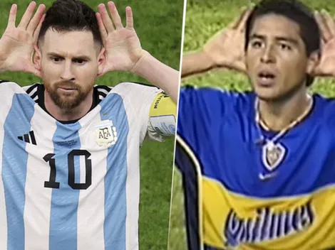 ¿Qué dijo Riquelme del topo gigio de Messi?