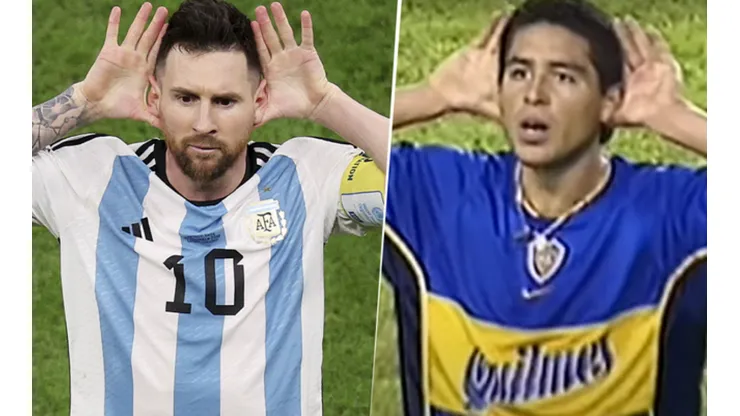 Riquelme habló del topo gigio de Messi ante Países Bajos en el Mundial de Qatar 2022