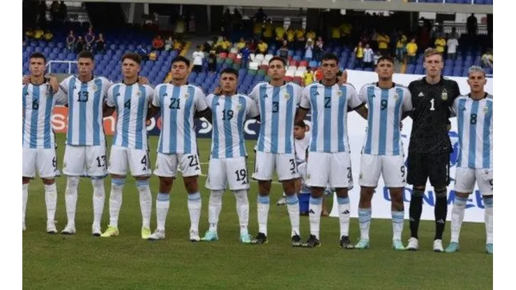 Argentina se enfrenta ante Colombia por un lugar en el hexagonal final del Sudamericano Sub 20