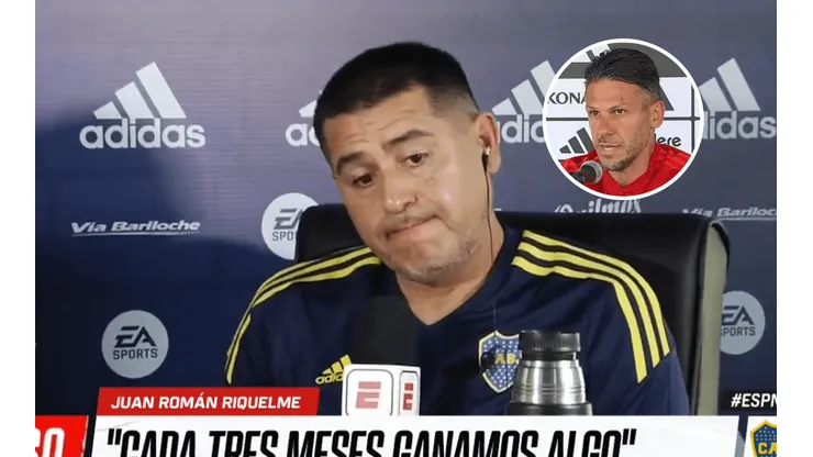 Con un palo para Demichelis: la contundente frase de Riquelme sobre el mercado de pases
