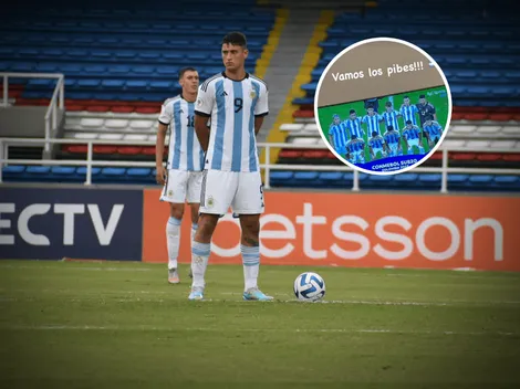 "Vamos los pibes": la historia de Di María alentando a la Sub 20 de Argentina