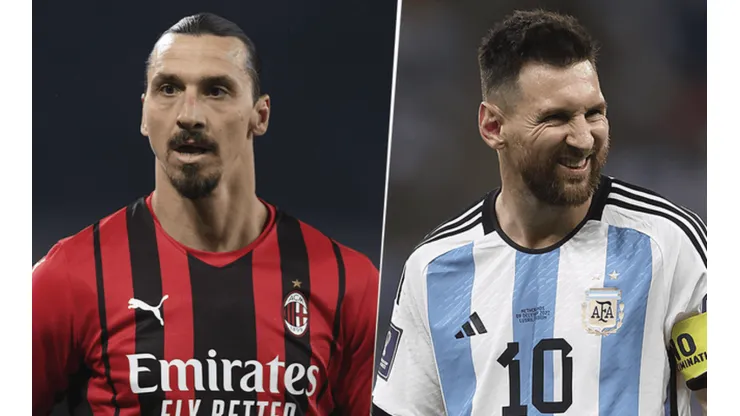 Zlatan apuntó contra la Selección Argentina de Lionel Messi