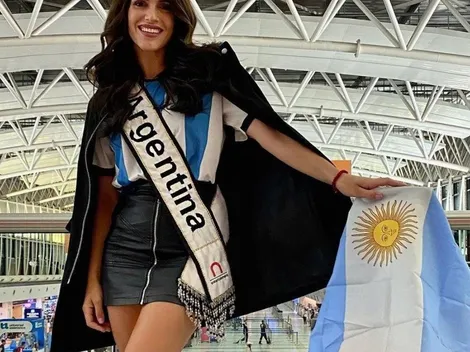 Sasha Gigliani, jugadora de Estudiantes, viajó a Dubai para competir en un concurso de belleza