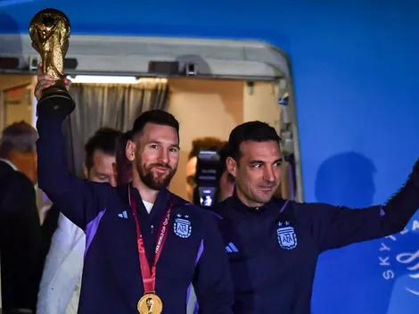 Scaloni y la posibilidad de contar con Messi para el Mundial 2026: "Él es feliz y..."