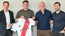 Enzo Díaz ya fue presentado en sociedad.