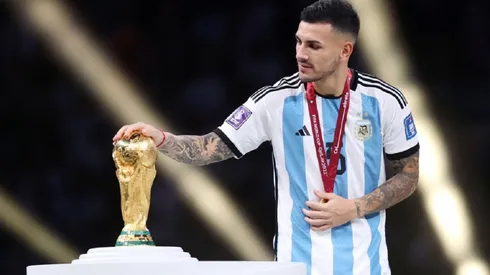 Paredes se tatuó la Copa del Nundo y lo hinchas enloquecieron: "Por escándalo el mejor"