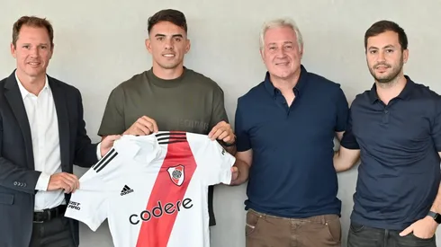 Un nuevo Enzo en River: Díaz, presentado oficialmente como refuerzo