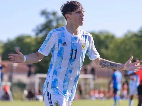 ¿Por qué Garnacho no fue convocado por la Selección Argentina para el Sudamericano Sub 20?