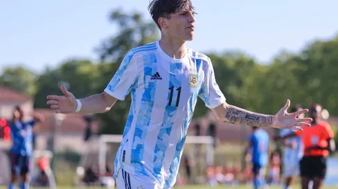 Alejandro Garnacho, el gran ausente de la Selección Argentina Sub 20 en el Sudamericano Sub 2023